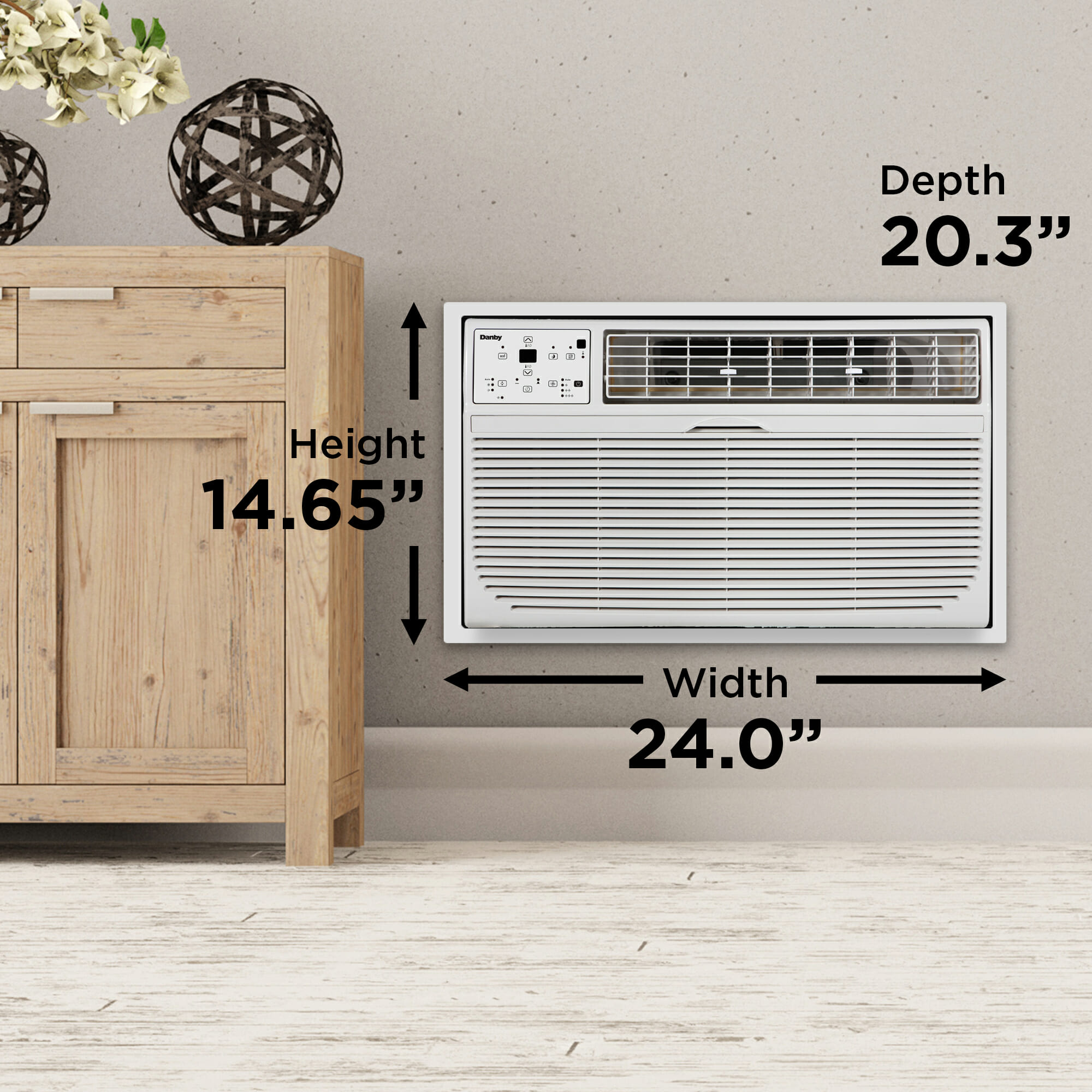 Danby 10000 BTU Through-the-Wall AC in White – Refurbished - Image 8