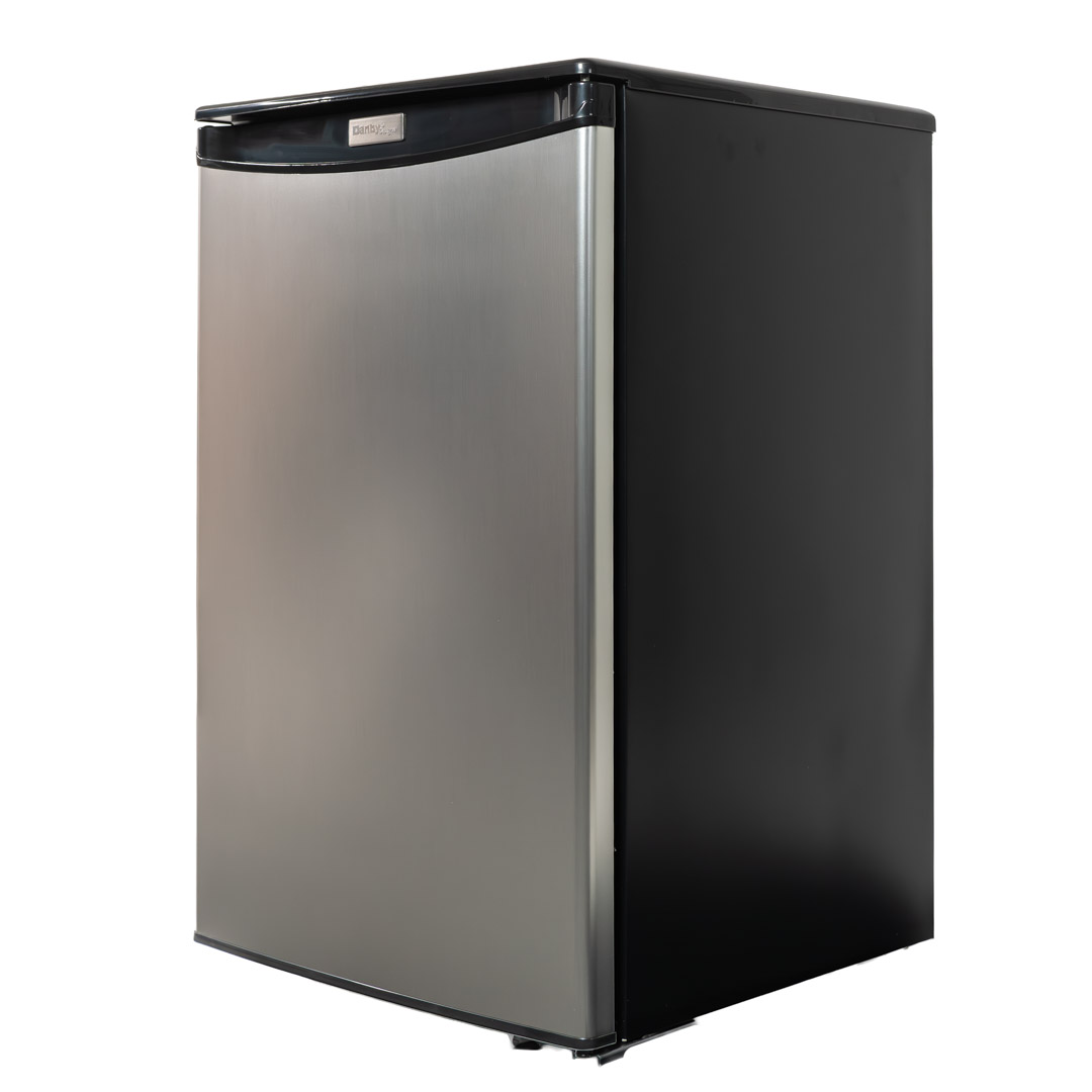 Danby 4.4 cu. ft. Compact Fridge in Stainless Steel Look - Image 2