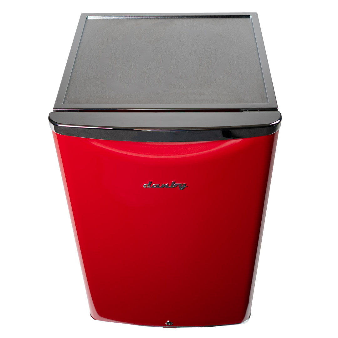Danby 4.4 cu. ft. Contemporary Classic Compact Fridge in Metallic Red - Image 11