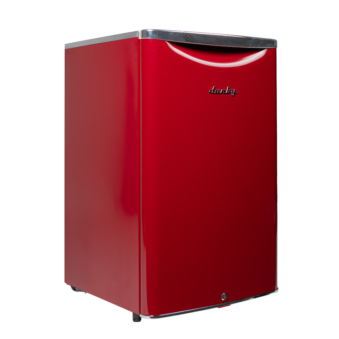 Danby 4.4 cu. ft. Contemporary Classic Compact Fridge in Metallic Red - Image 2