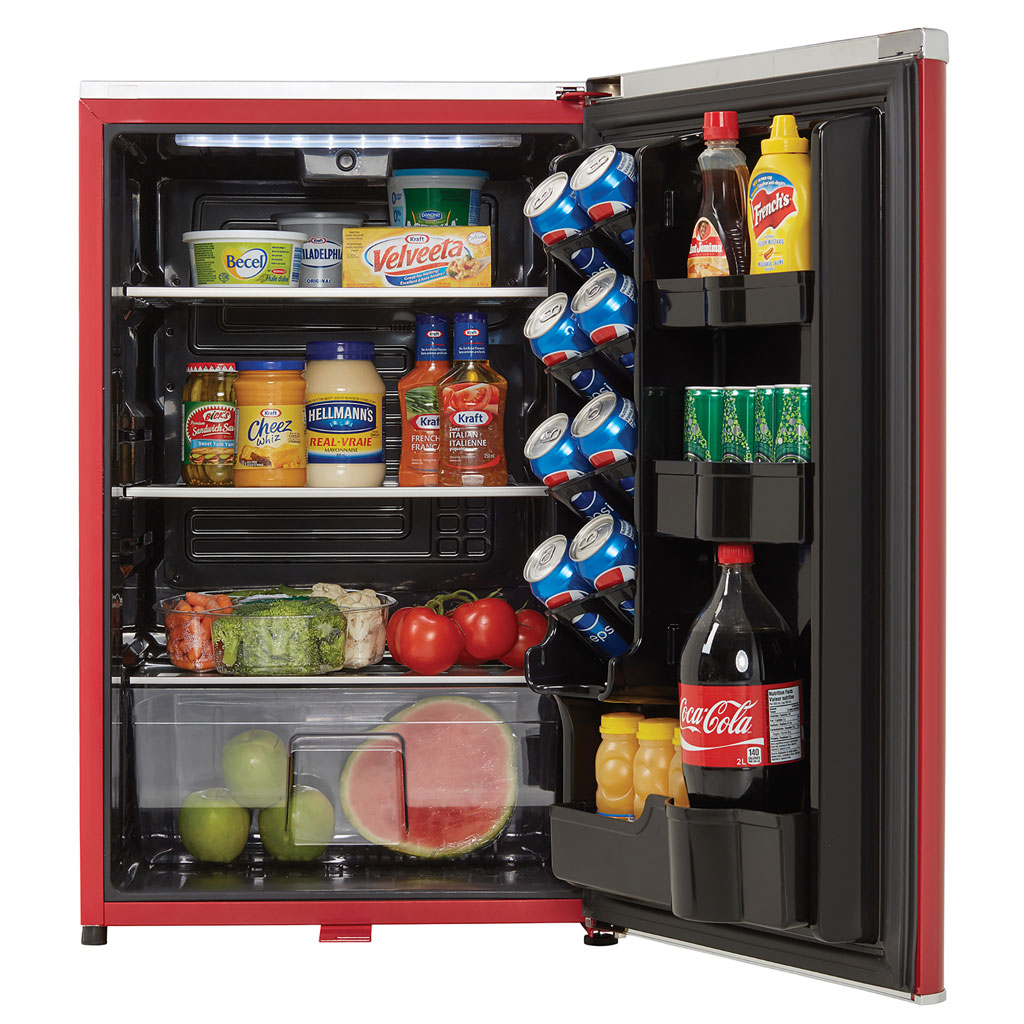 Danby 4.4 cu. ft. Contemporary Classic Compact Fridge in Metallic Red - Image 8