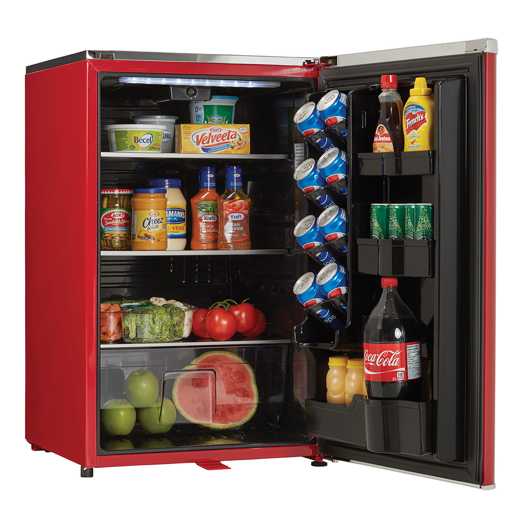 Danby 4.4 cu. ft. Contemporary Classic Compact Fridge in Metallic Red - Image 10