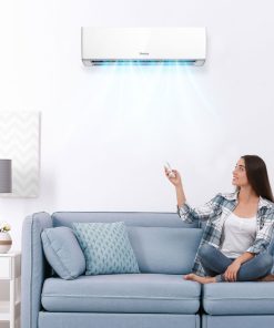 Alternative view of Danby 12,000 BTU Mini-Split AC with Heat Pump in White