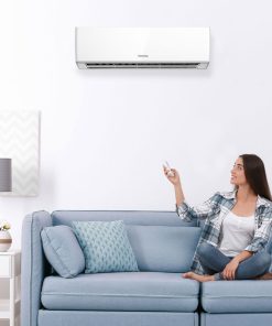 Alternative view of Danby 17,000 BTU Mini-Split AC with Heat Pump in White