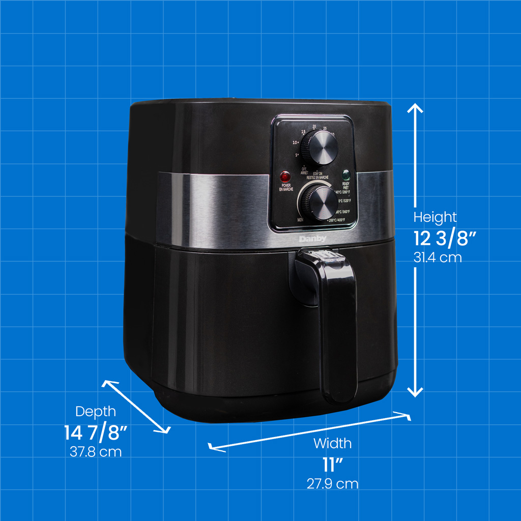 Danby 3.2 qt. Air Fryer in Black - Image 7