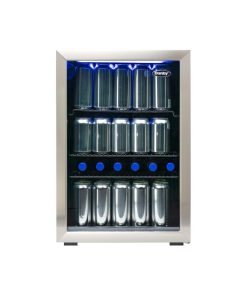 Danby 2.6 cu. ft. Free-Standing Beverage Center in Stainless Steel