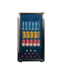 Danby 3.1 cu. ft. Free-Standing Beverage Center in Stainless Steel