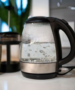 Alternative view of Danby 1.2L Glass Kettle in Black