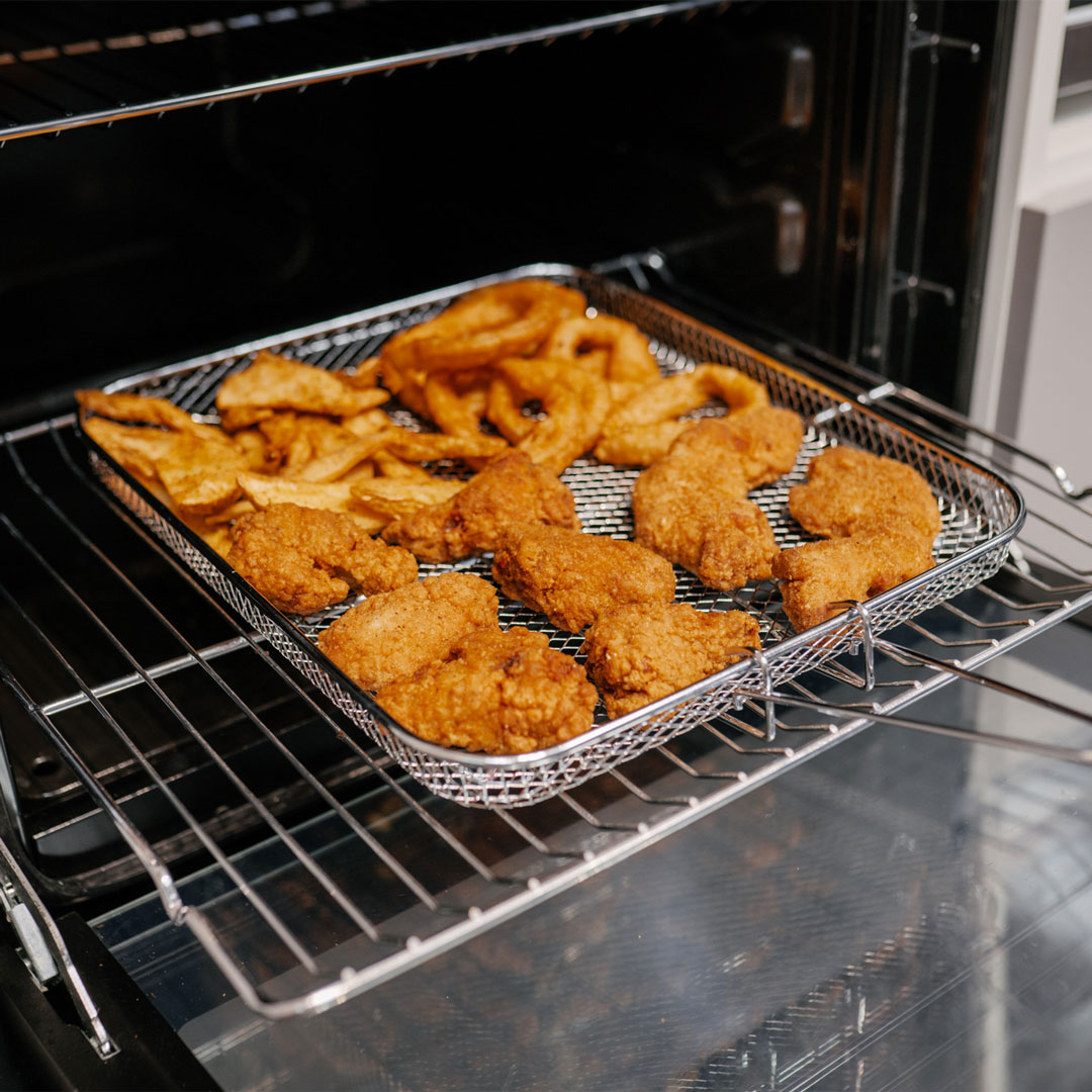 Danby 24″ TruAirFry Smooth top Slide-in Electric Range in Stainless Steel - Image 11