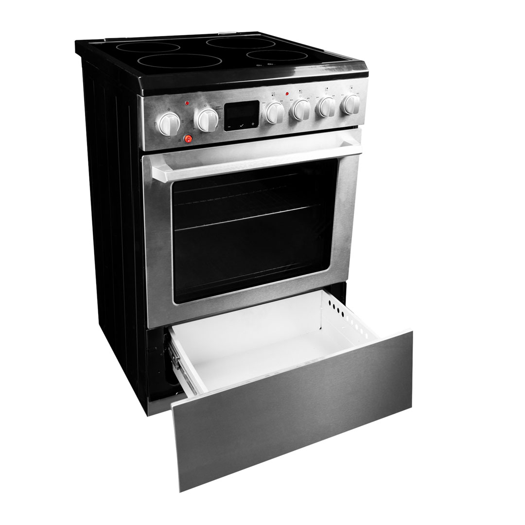 Danby 24″ TruAirFry Smooth top Slide-in Electric Range in Stainless Steel - Image 10
