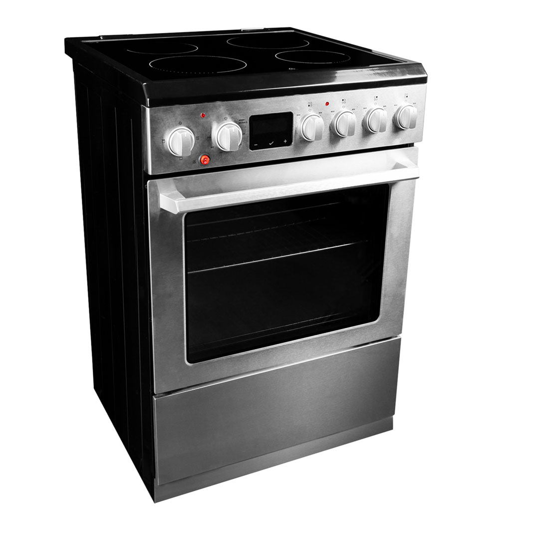 Danby 24″ TruAirFry Smooth top Slide-in Electric Range in Stainless Steel - Image 2
