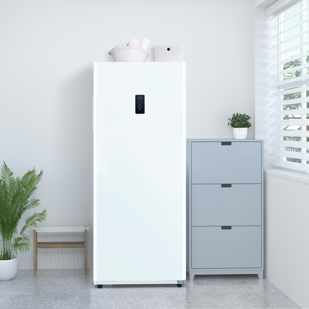 Danby 14.0 cu. ft. Frost Free Convertible Upright Freezer in White - Image 4